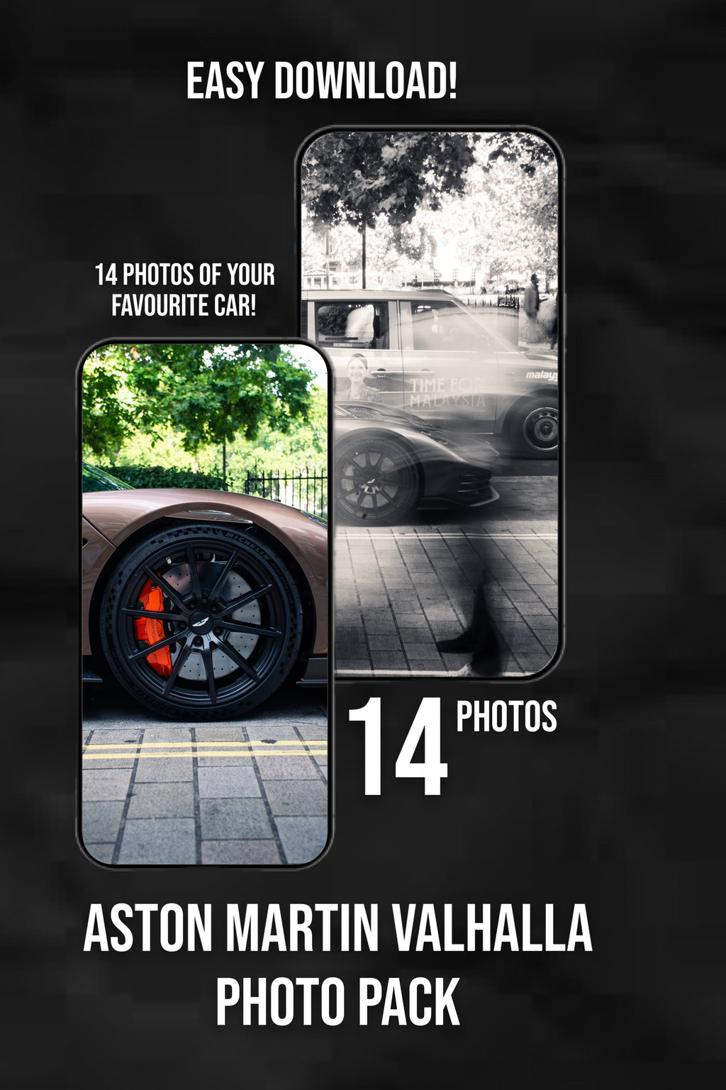 Aston Martin Valhalla photo pack