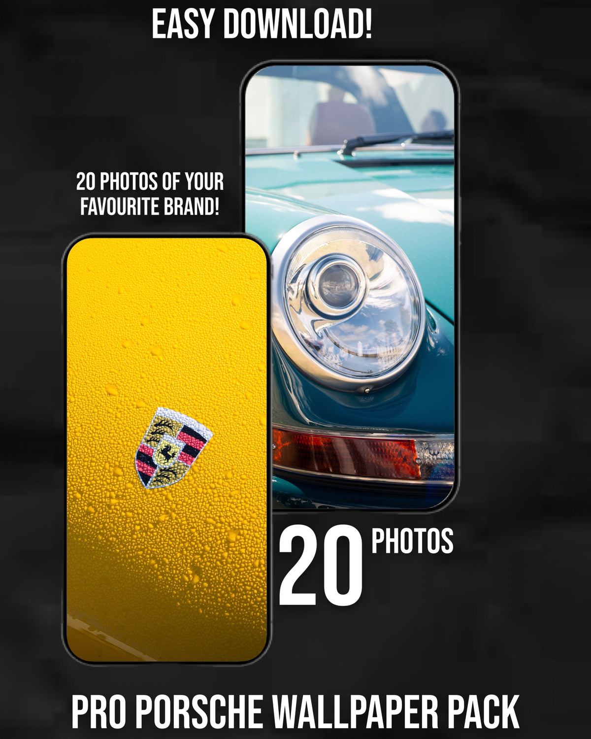 pro porsche photo pack - 20 images